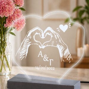 Επιτραπέζιο φωτιστικό love 2