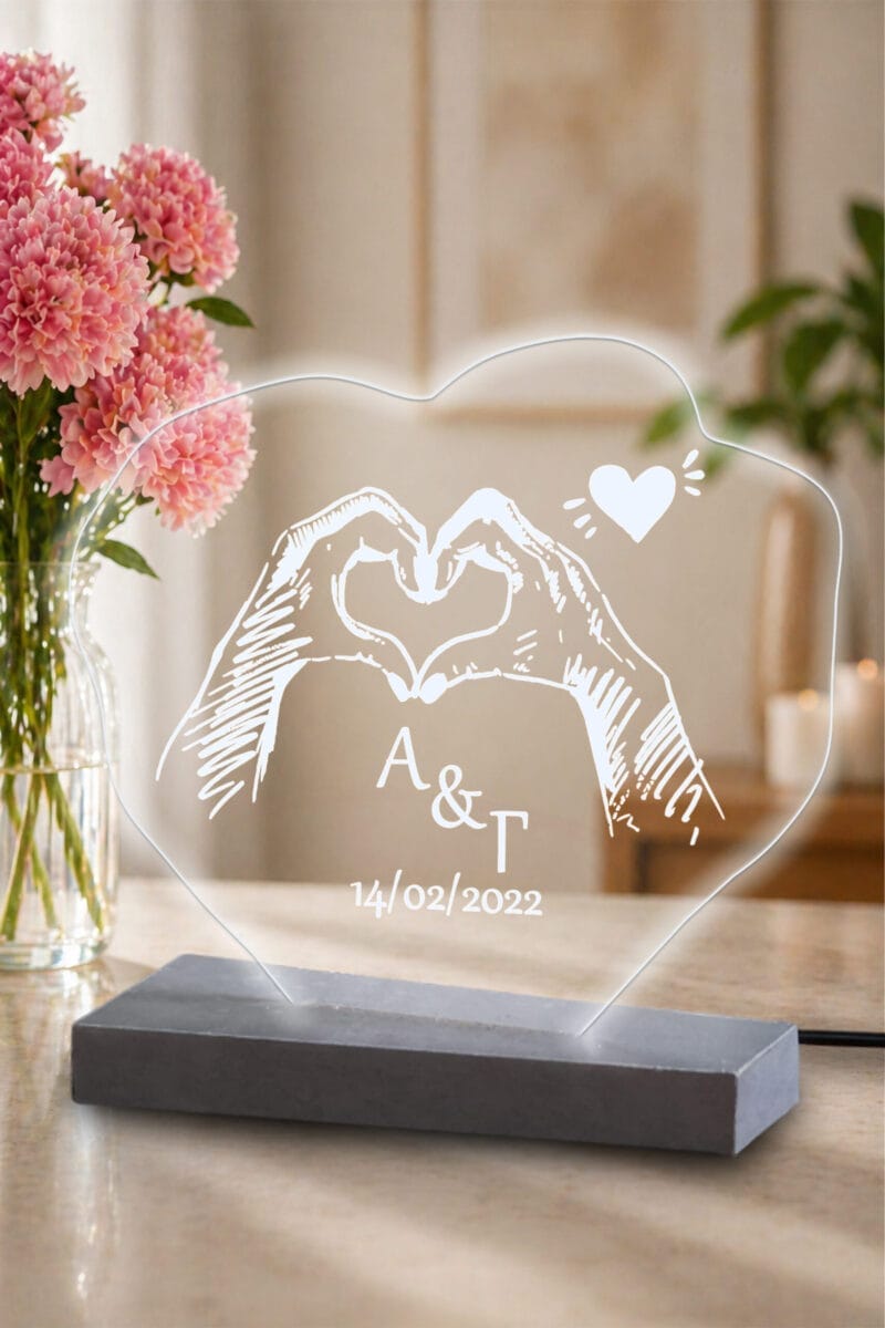 Επιτραπέζιο φωτιστικό love 2