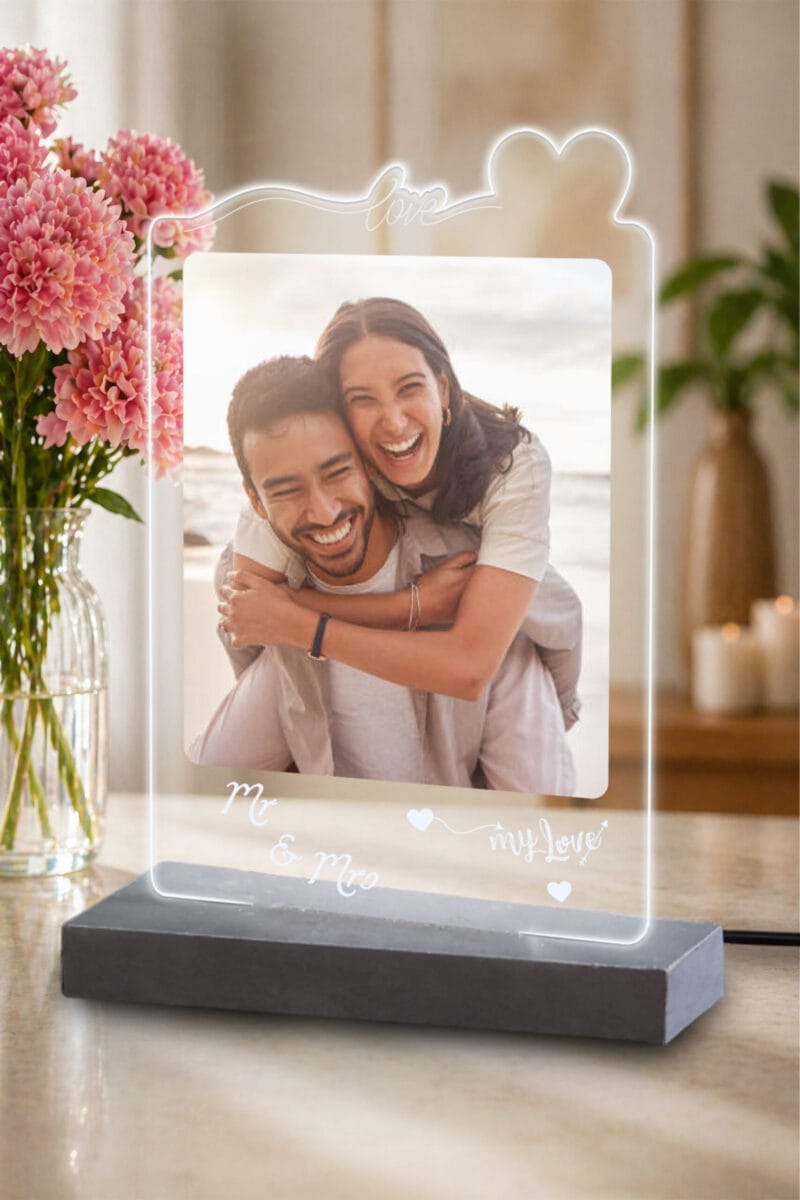 Φωτιστικό plexiglass κορνίζα couple