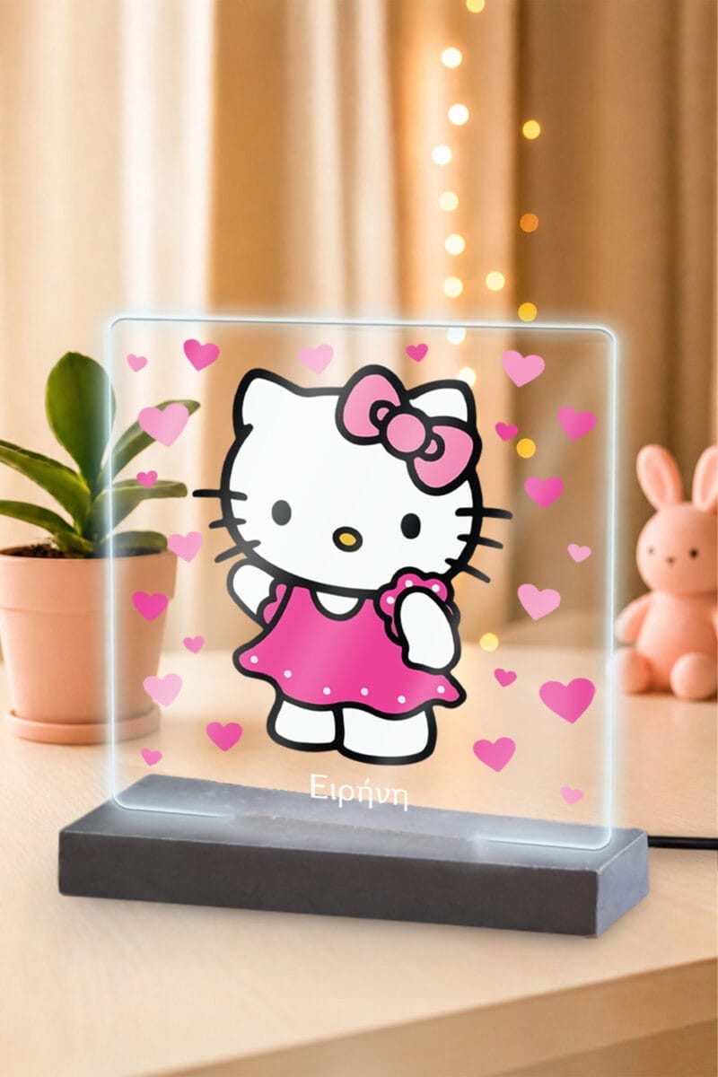 Φωτιστικο Plexiglass Kitty