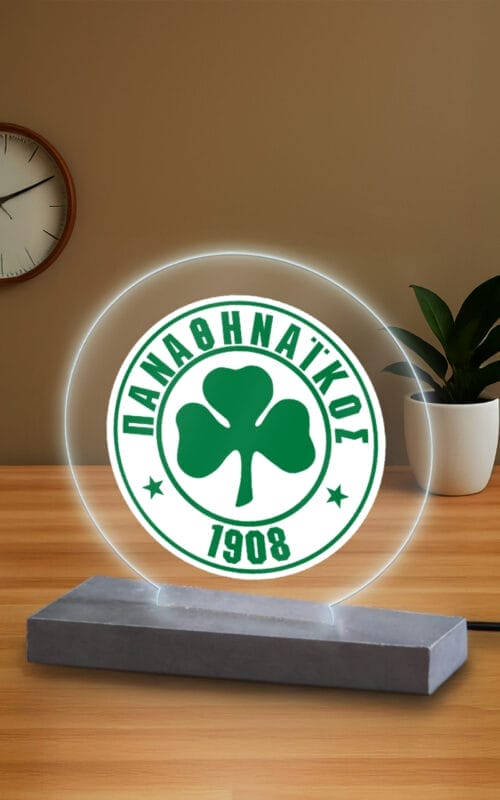 Φωτιστικό plexiglass Παναθηναικός