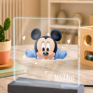 Φωτιστικό Plexiglass Mickey