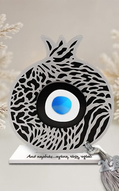 Γούρι ρόδι silver animal