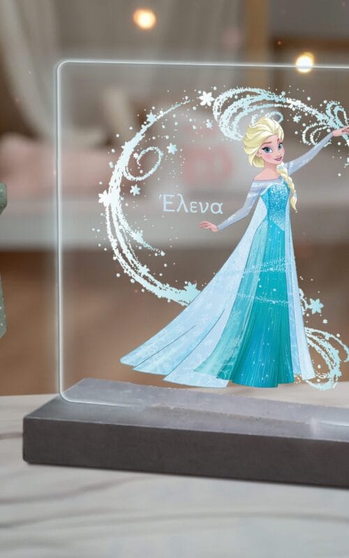 Λαμπάδα Elsa με plexiglass