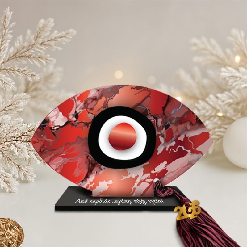 Γούρι μάτι Red Moon