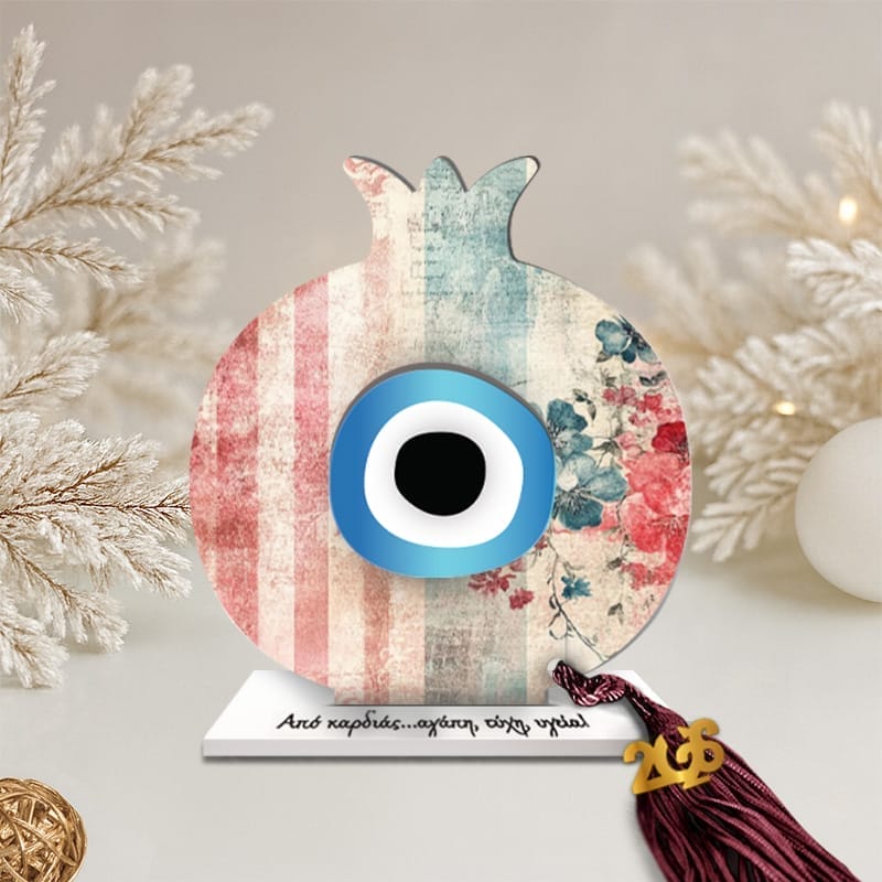 Γούρι ρόδι Floral 2