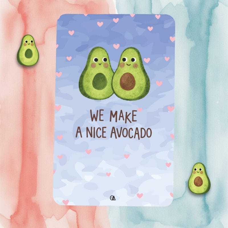 Λαμπάδα Couple We make a nice Avocado